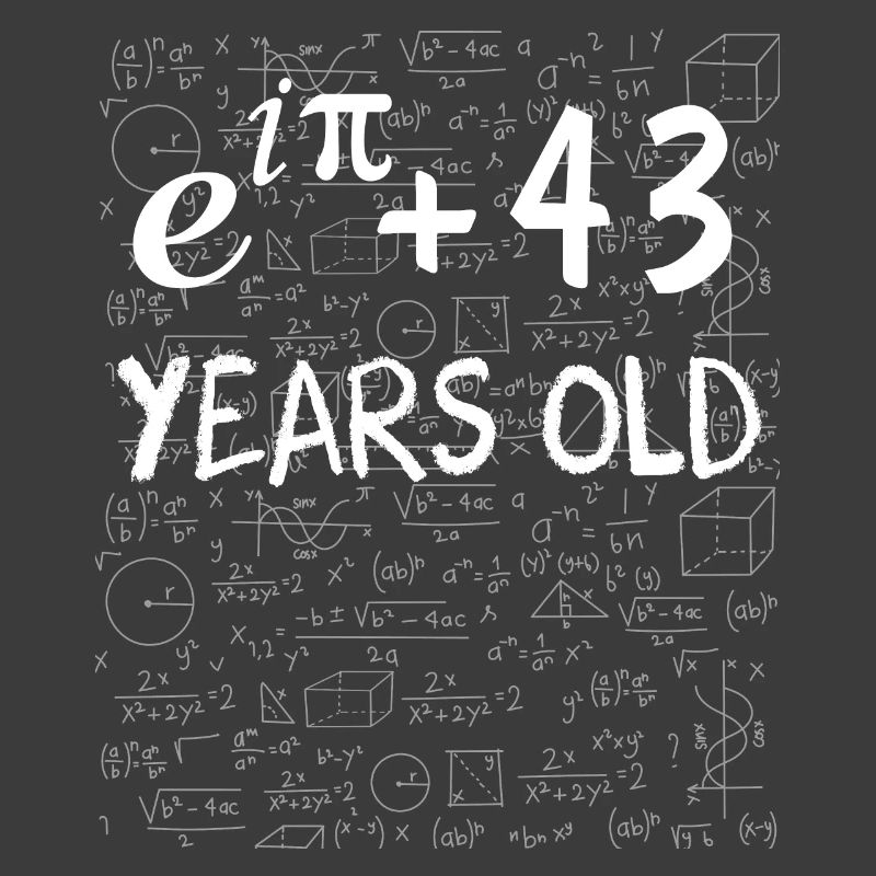 42e anniversaire 42 ans Euler Identité cadeau math