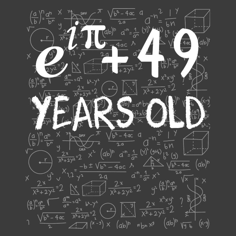 48e anniversaire 48 ans Euler Identité cadeau math