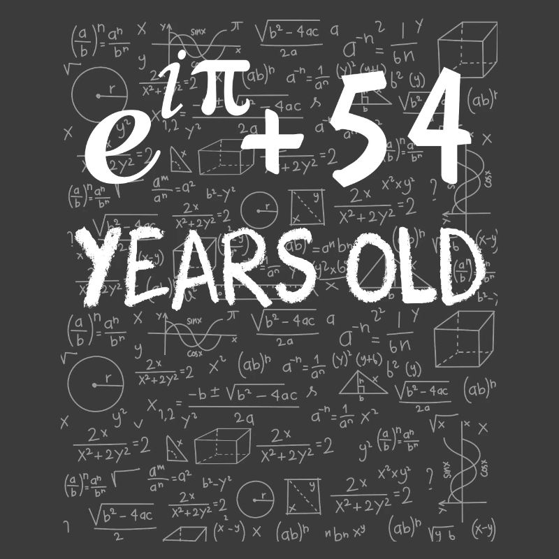 53e anniversaire 53 ans Euler Identité cadeau math