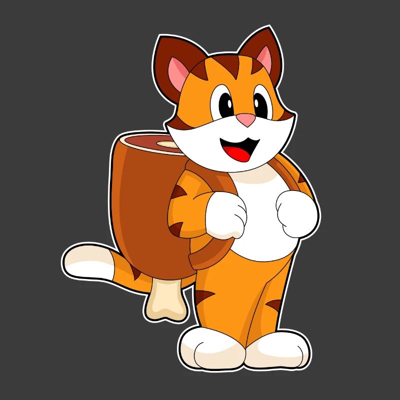 Tiger Student Backpack School