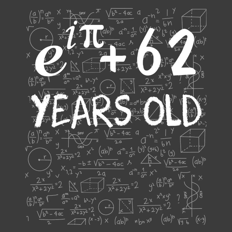 61e anniversaire 61 ans Euler Identité cadeau math
