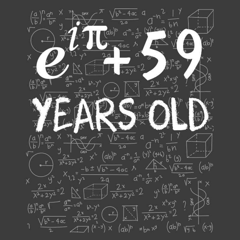 58e anniversaire 58 ans Euler Identité cadeau math
