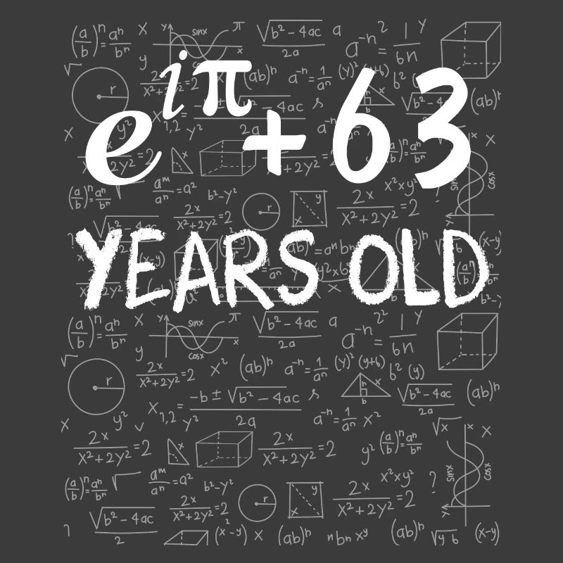 62e anniversaire 62 ans Euler Identité cadeau math