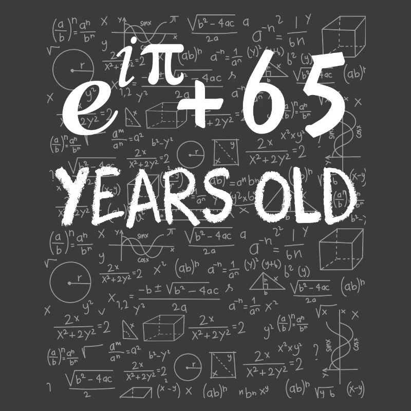64e anniversaire 64 ans Euler Identité cadeau math