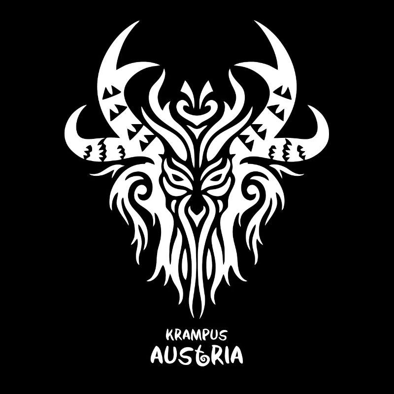 Tribal symbol Austria: Krampus