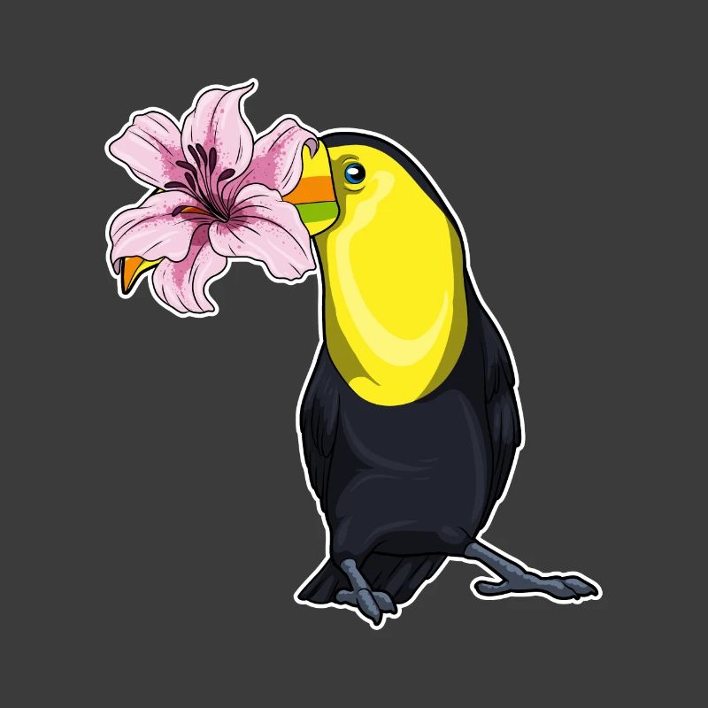 Toucan Fleurs de lys