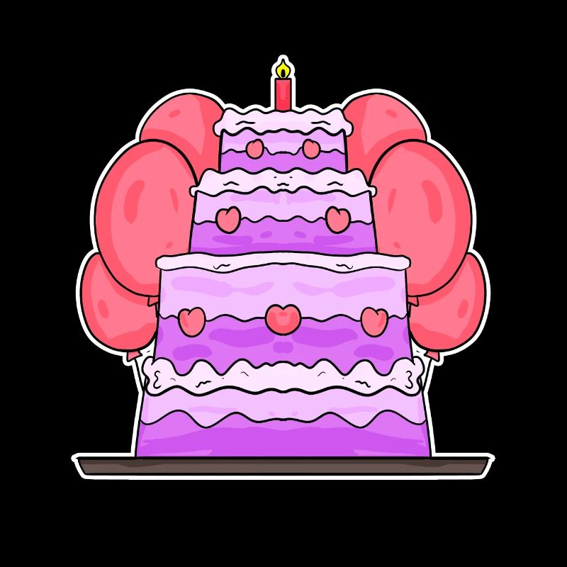 Gâteau Joyeux anniversaire