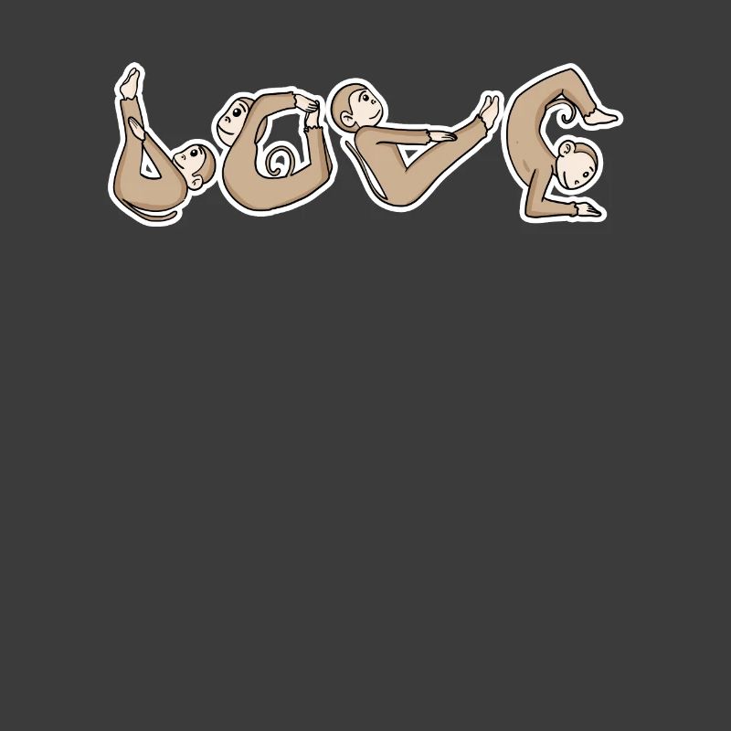 Affe LOVE Yoga