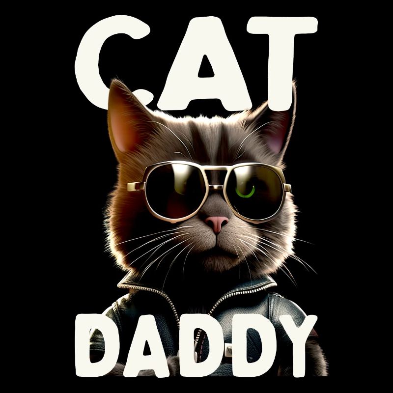 Cat Daddy Cats Father Cat Dad Dad Father's Day Cat