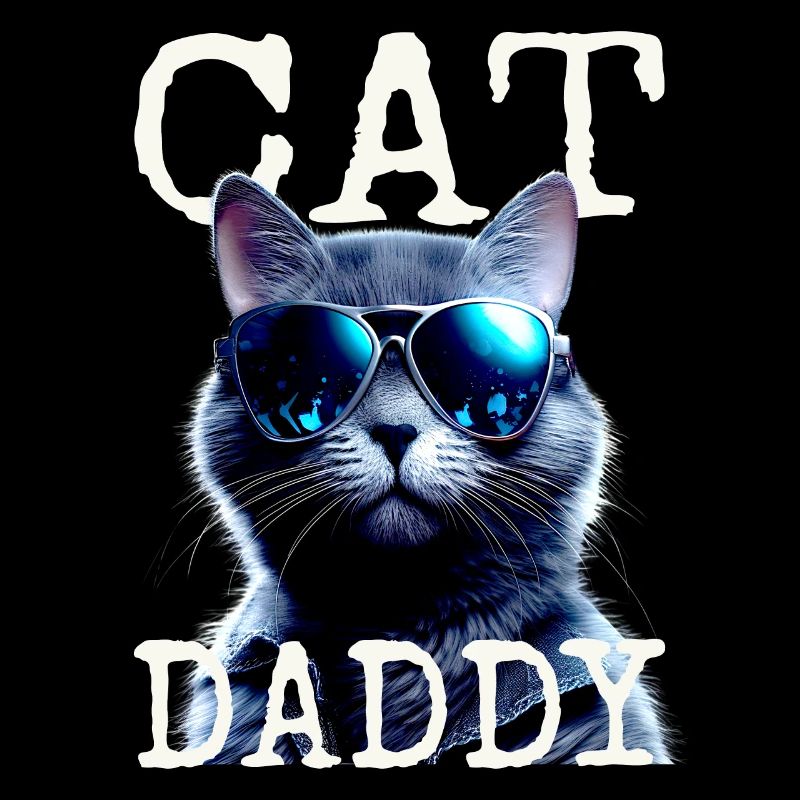 Cat Daddy Cats Father Cat Dad Dad Father's Day Cat