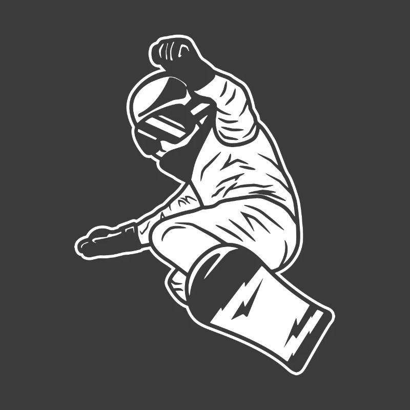 Garçon de snowboard