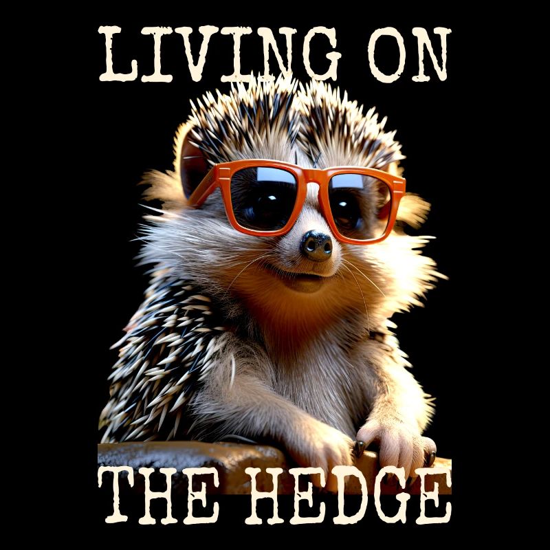 Igel Living on the Hedge Stacheltier Liebe Igel