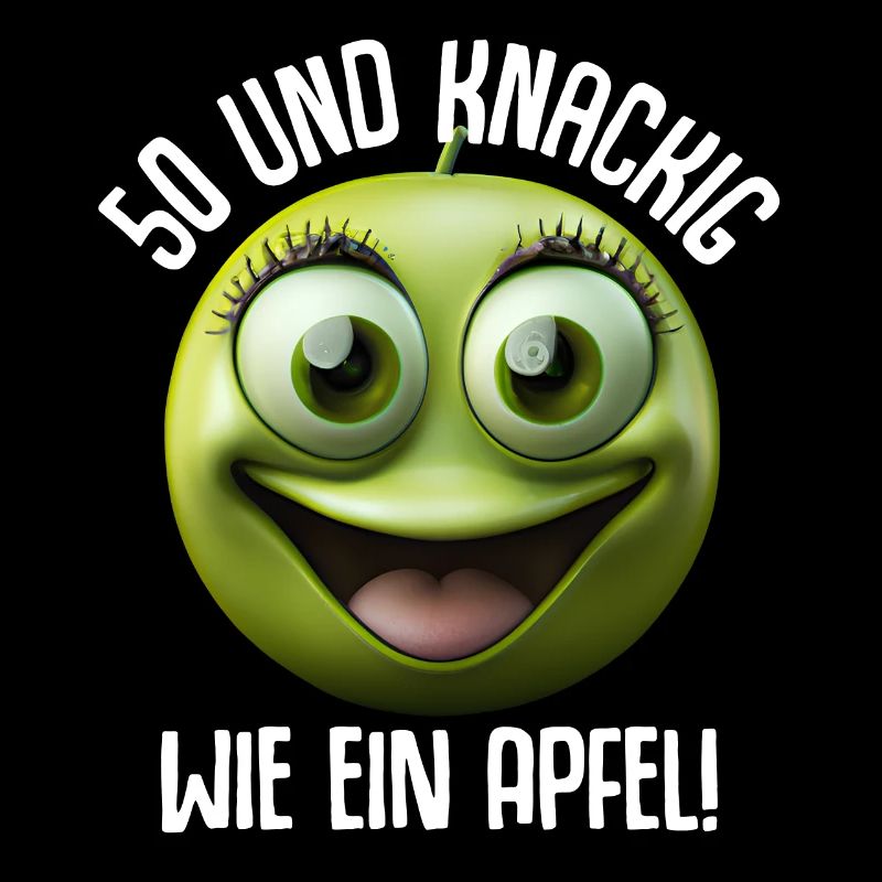 50 Geburtstag und knackig wie ein Apfel