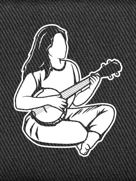 Banjo Mädchen