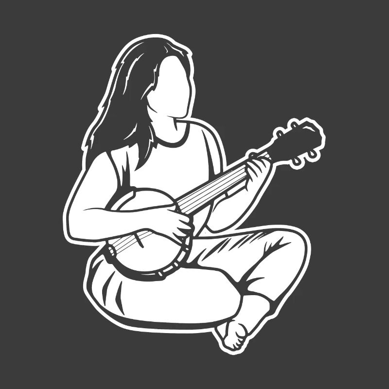 Banjo Mädchen