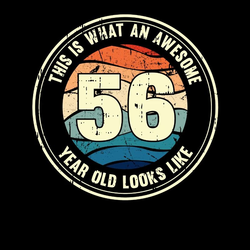 56th Birthday So You Look At 56 Retro Gift