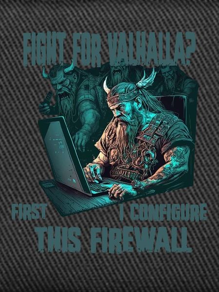 Firewall first Wikinger programmierer