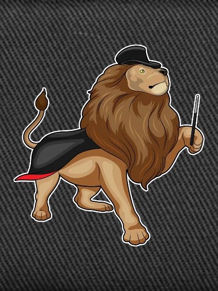 Lion Wizard Wand