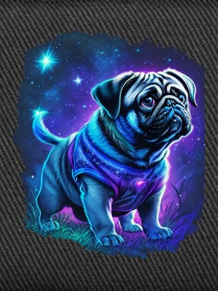 Mystical Pug Dog