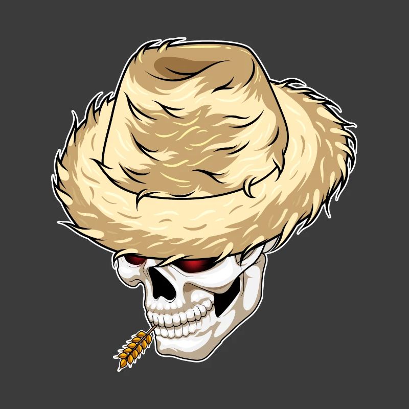 Ferme de blé Skull Farmer