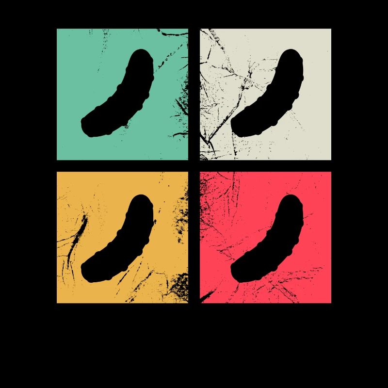 Concombre cornichon Kukumer rétro cadeau