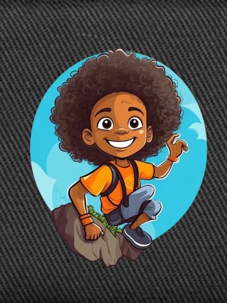 Adventurous Kids Illustration