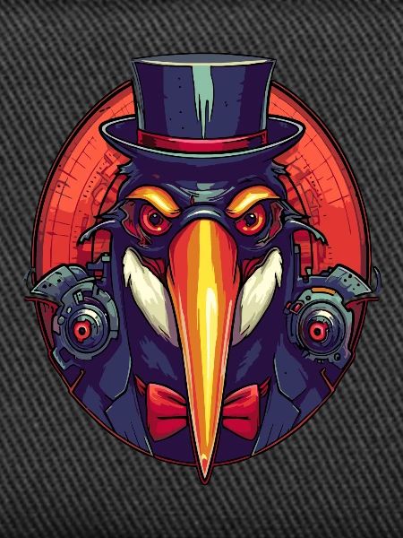 Cool Gangster Penguin