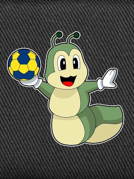 Caterpillar Handball Player Handball