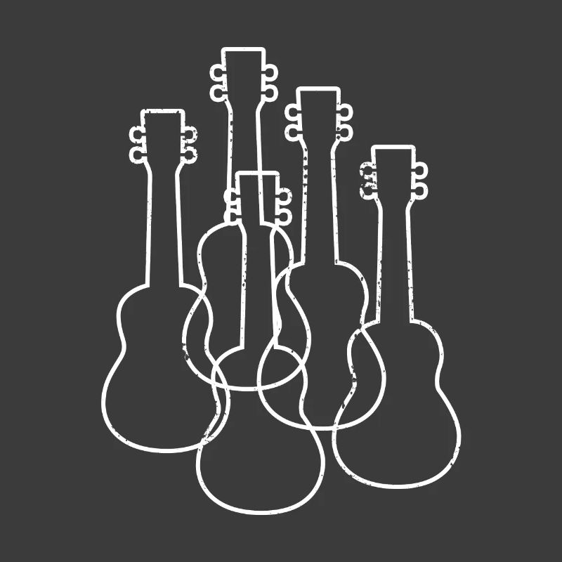 Ukulele Zeichnung