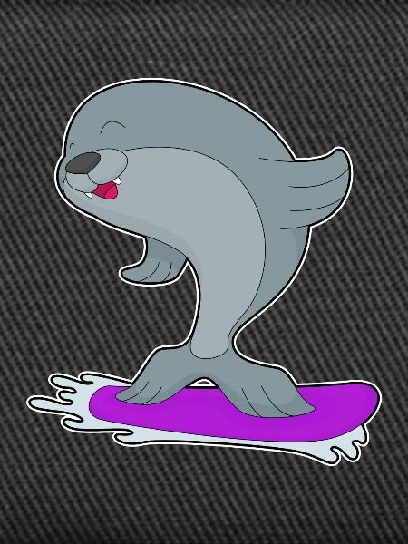 Seal Snowboarder Snowboard