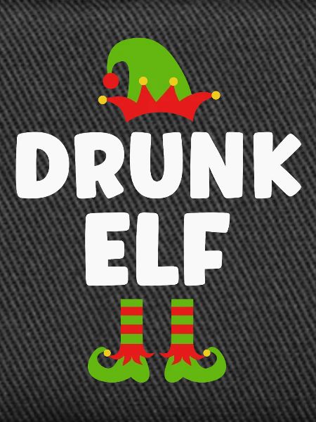 Christmas funny drunk elf