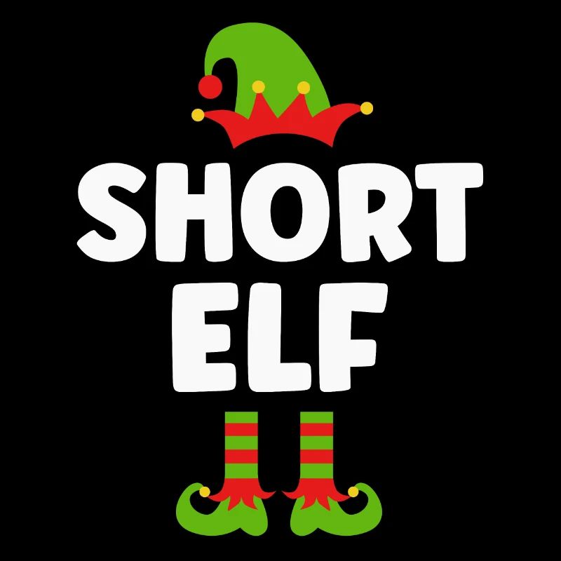 Weihnachten lustig kleiner Elf