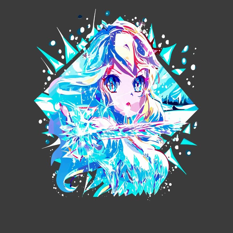 Anime Snow Queen Ice Princess