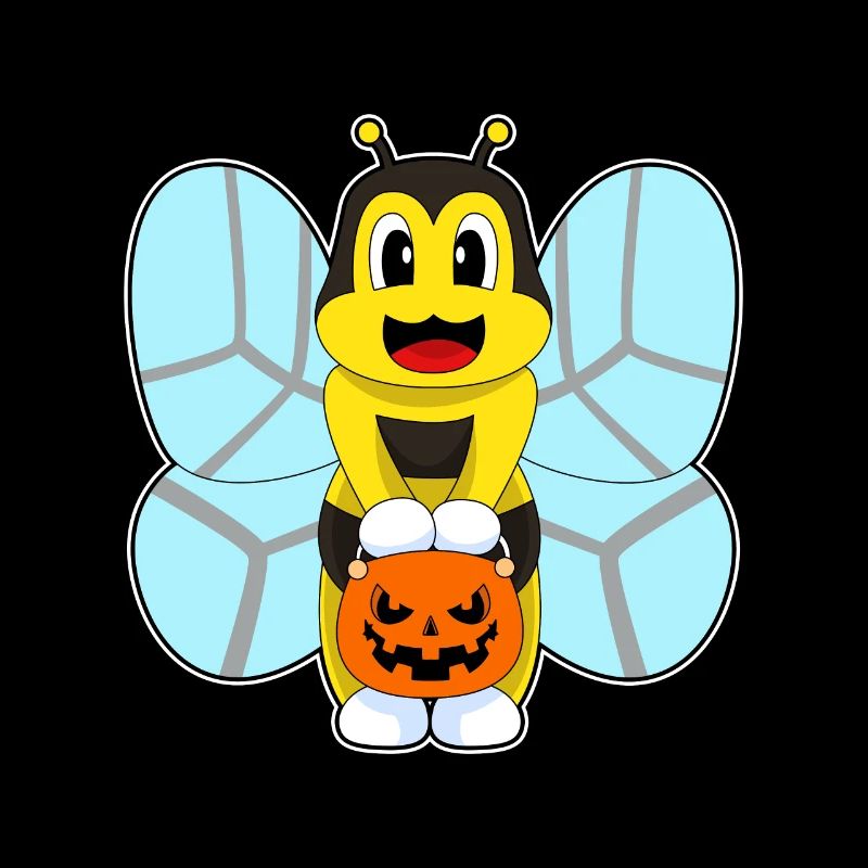 Bee Halloween Pumpkin