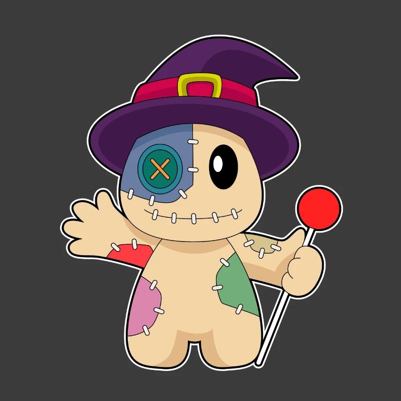Poupée vaudou Halloween