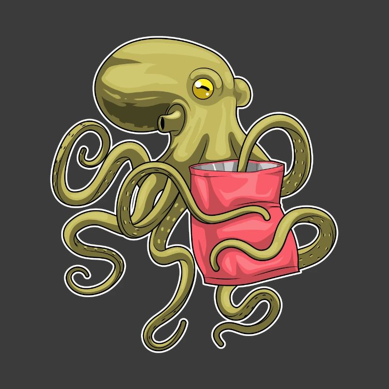 Sac de chips Octopus