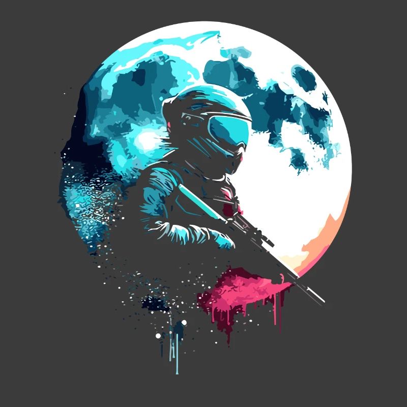 Paintball Sniper au clair de lune
