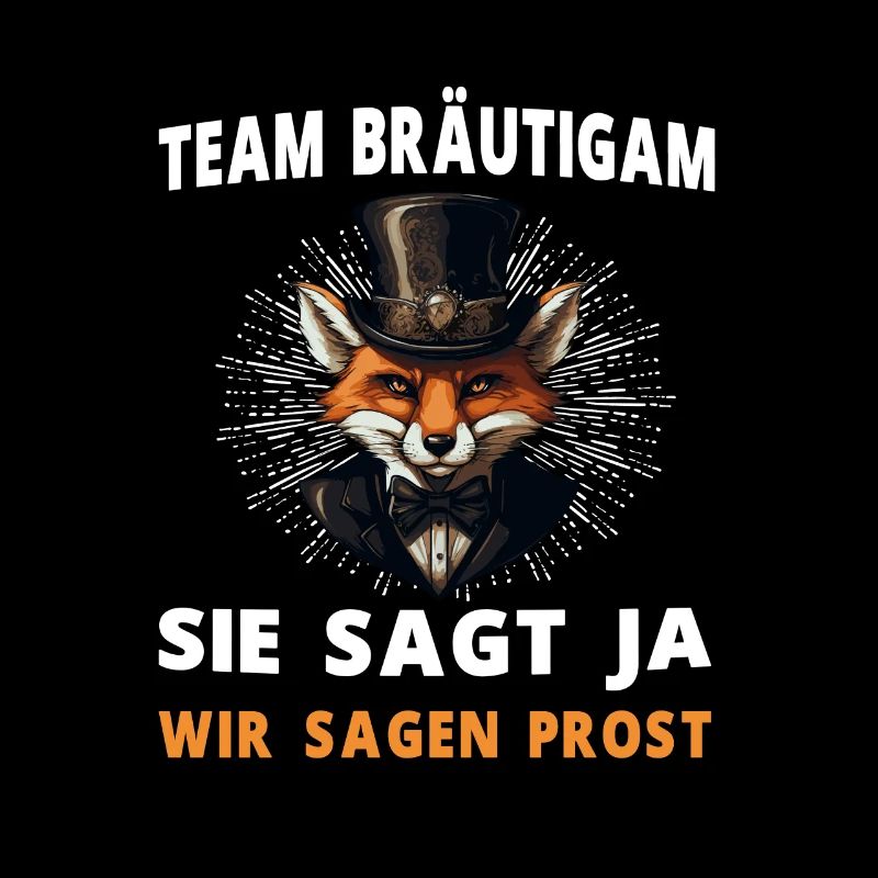Lustiger Junggesellenabschied Bräutigam Hochzeit
