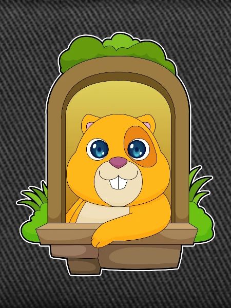 Funny hamster