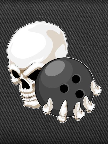Skull Bowling Bowling Ball