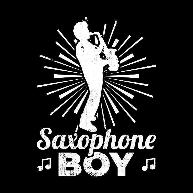 Saxophon Junge