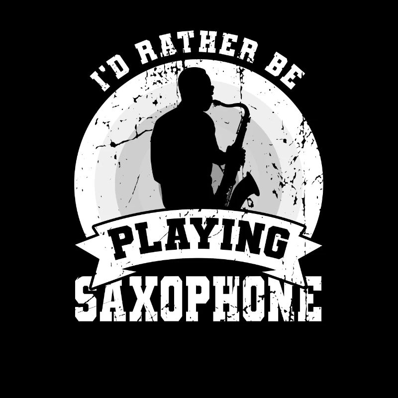 Je préfère jouer du saxophone