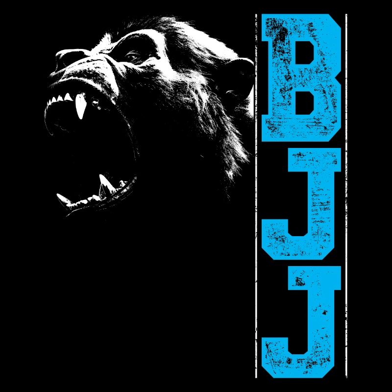 Brazilian Jiu Jitsu BJJ Gorilla Head Gift