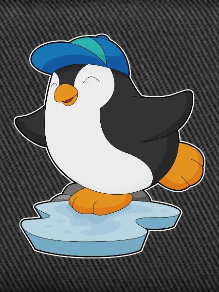 Penguin Pupil Cap School