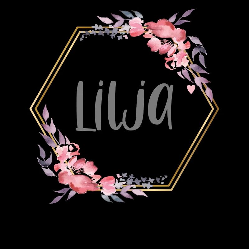Lilja Mädchen Name Baby Geschenk