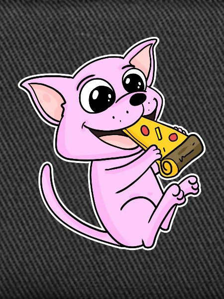 Sphynx Cat Pizza