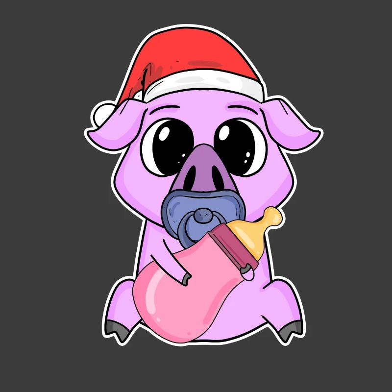 Cochon bébé Noël
