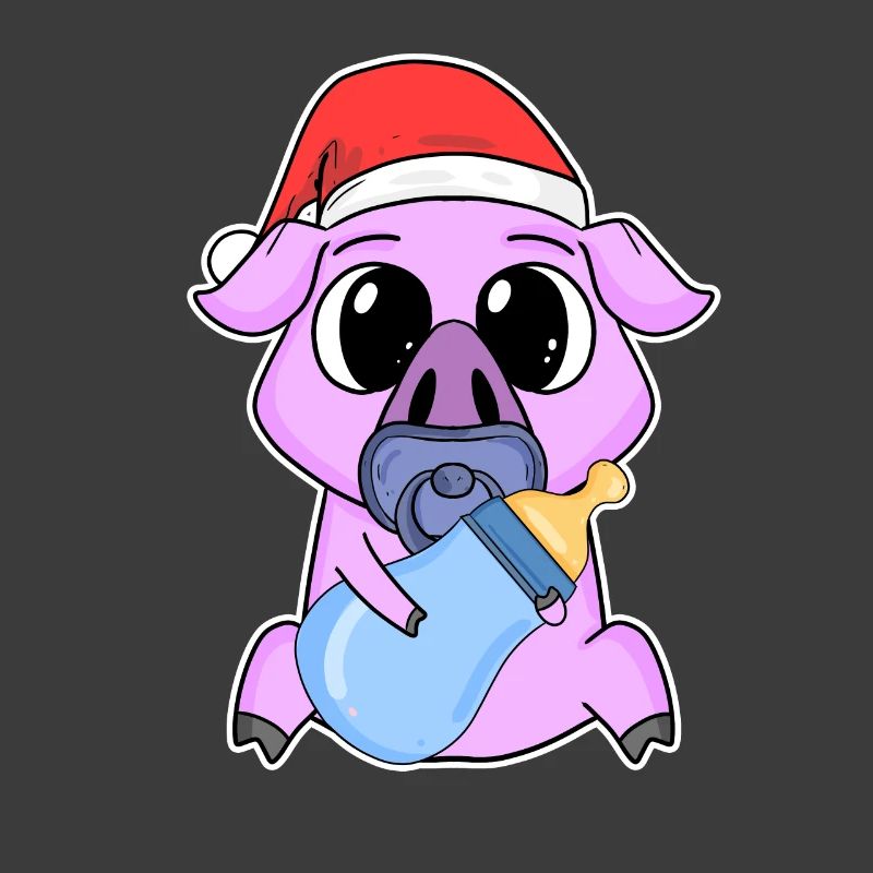 Cochon bébé Noël