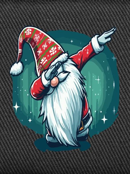 Dabbing Christmas Gnome