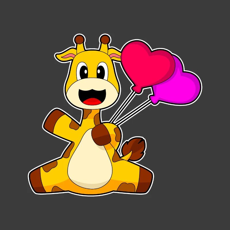 Giraffe Luftballon